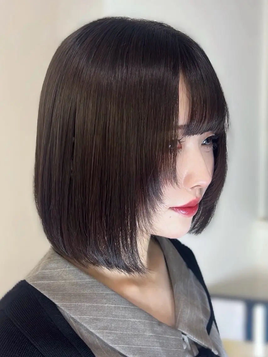 ショート カラー カット ヘアカラー トリートメント 渡辺 鴻江のヘアスタイル