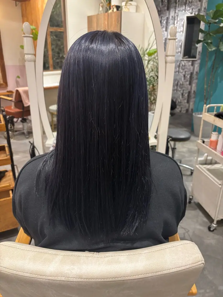 ロング カラー Dille RENAのヘアスタイル