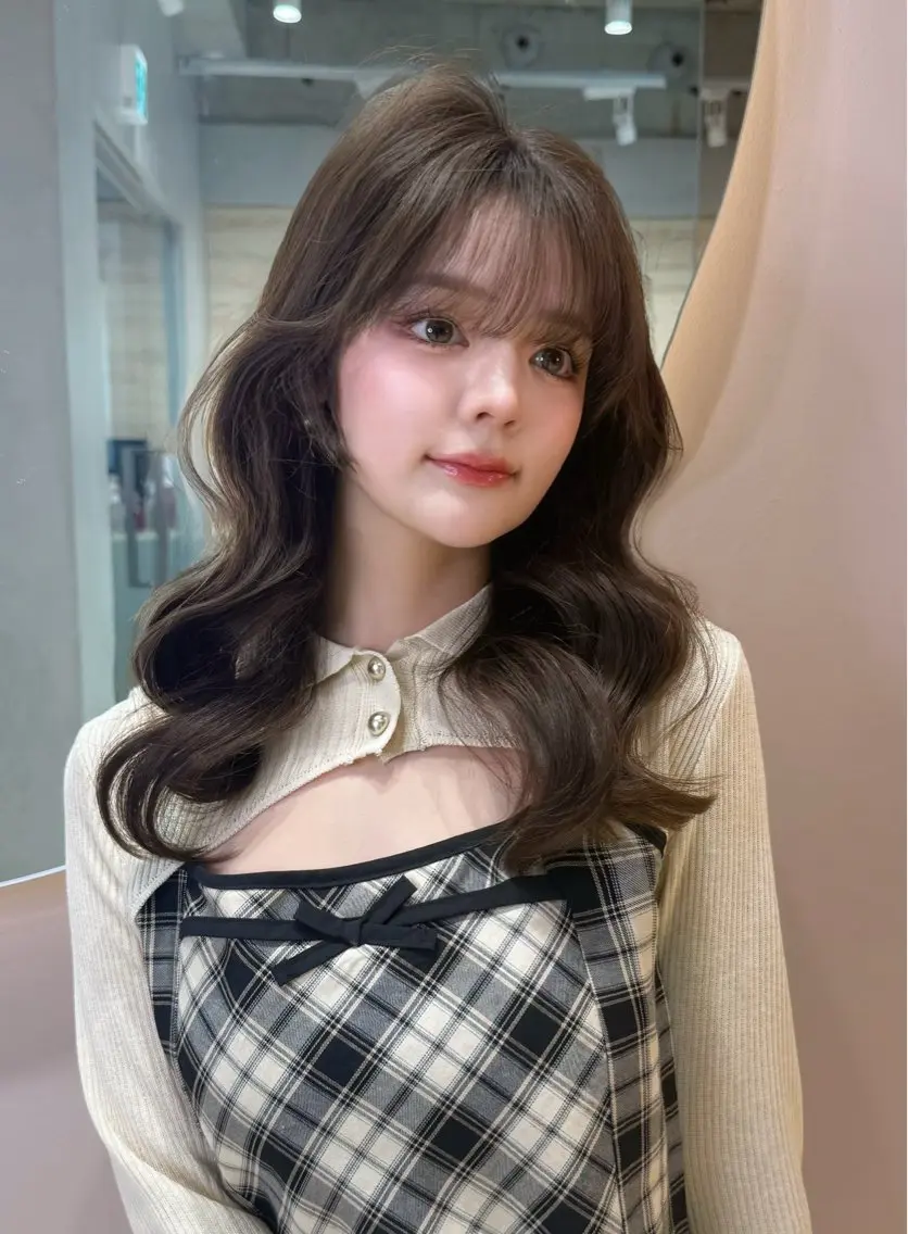 セミロング 大宮 /ツヤ縮毛矯正 misuzu🎀🤍のヘアスタイル