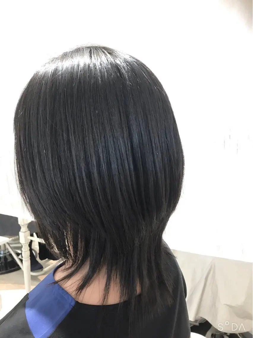 ミディアム カット 髪質改善／透明感 🫧うらののヘアスタイル