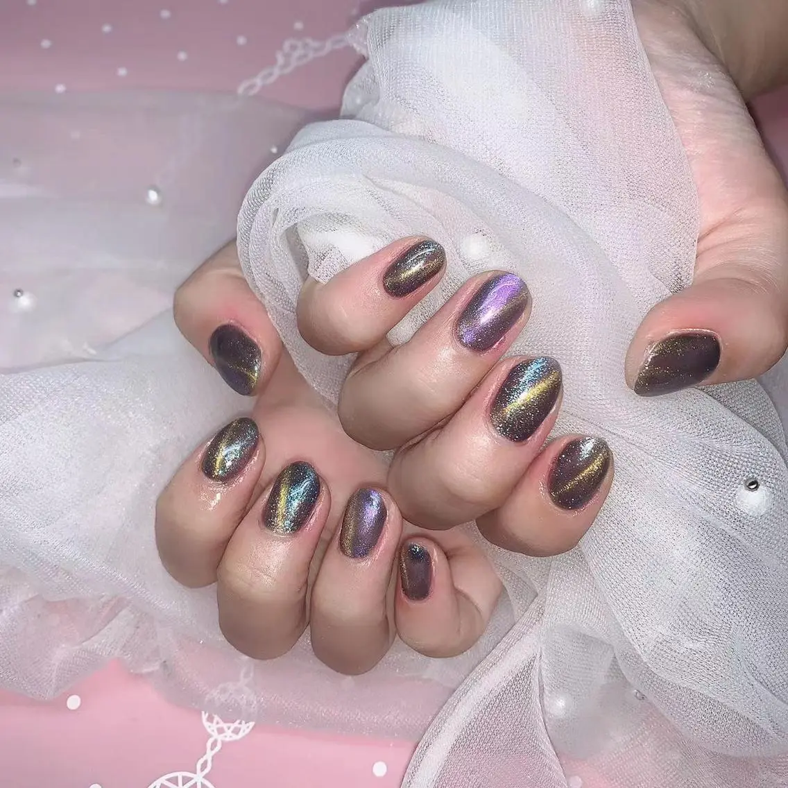 ネイル オーロラネイル Nail Salon kihi大塚店のネイルデザイン
