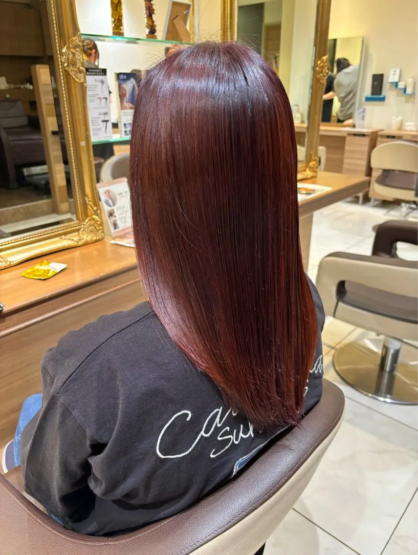 セミロング カラー ⭐️モデル募集中⭐️ ⸝⋆🪐遠藤 青葉のヘアスタイル