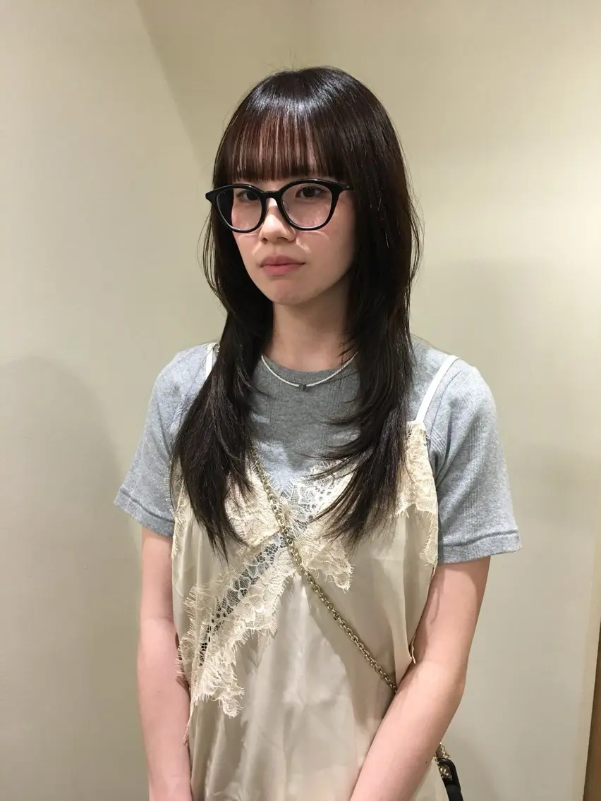 ロング カラー カット ヘアカラー トリートメント natsuki /HUIのヘアスタイル