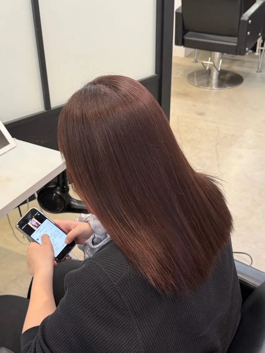 セミロング REM2号店 武田 煌星のヘアスタイル