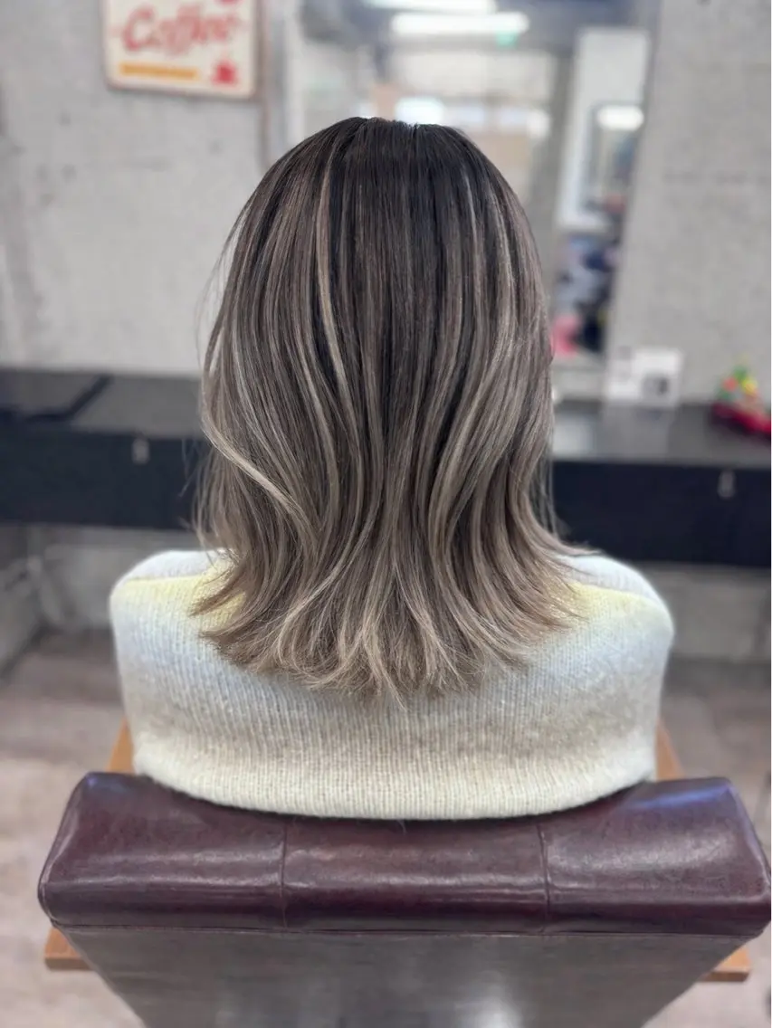 ミディアム ヘアカラー mio ☆のヘアスタイル