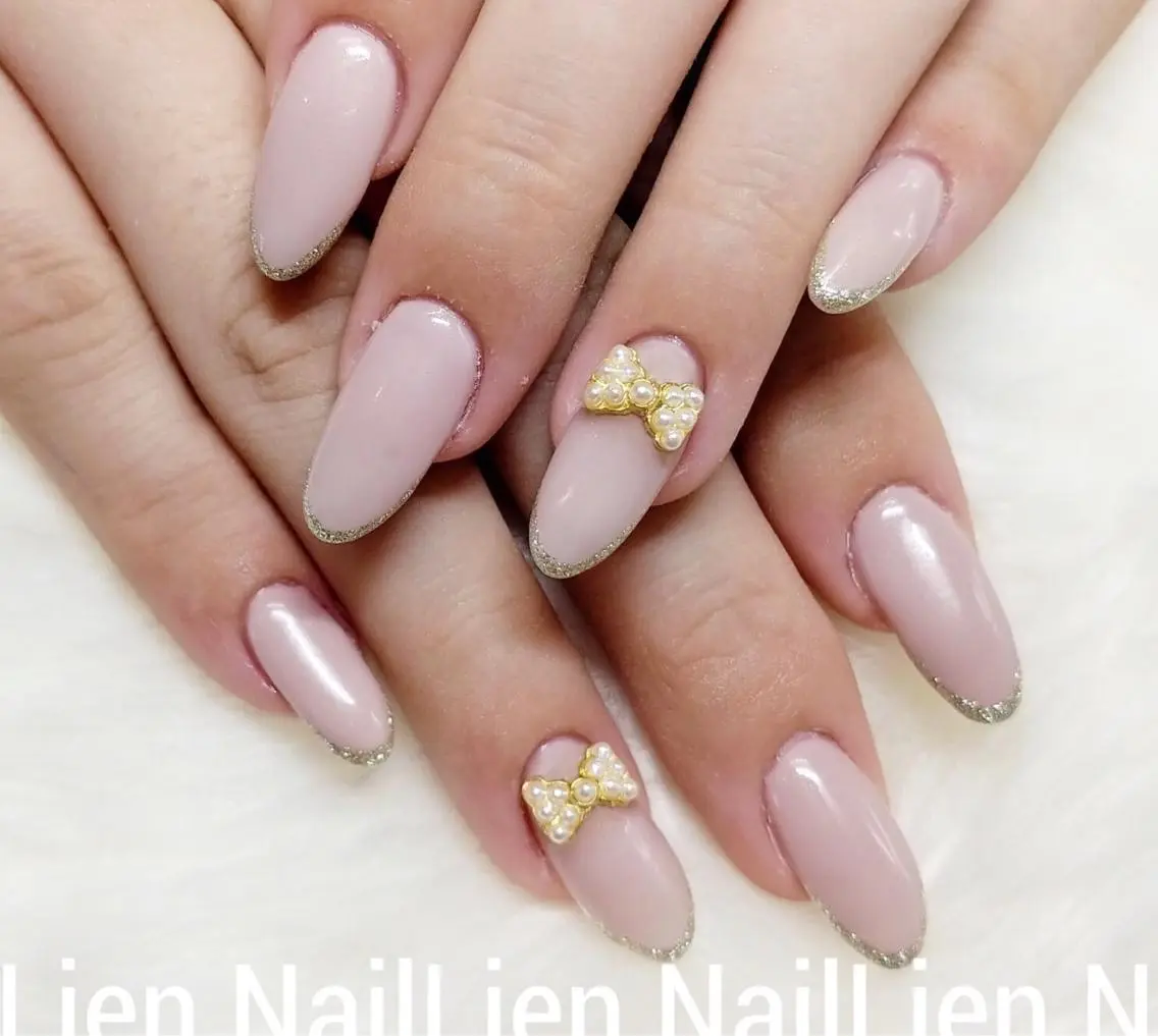 ネイル ラメ(グリッター) Nail lieNのネイルデザイン