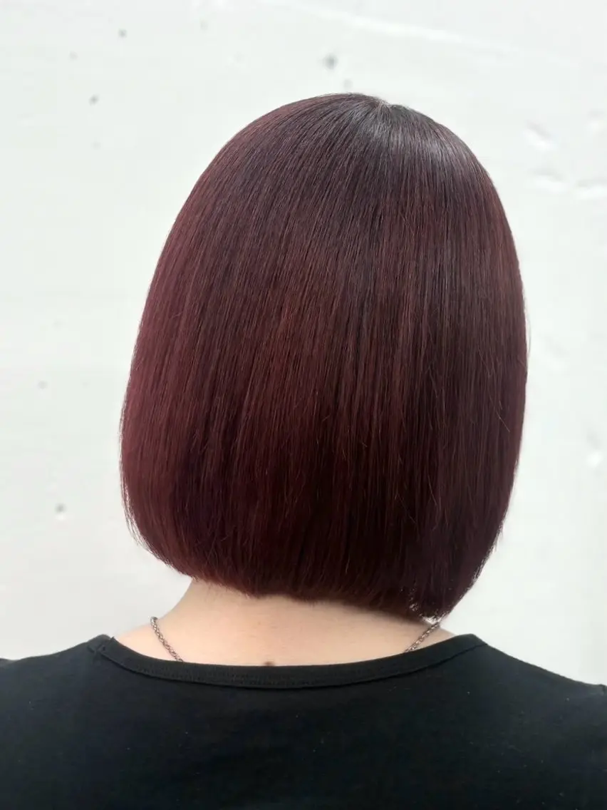 カラー 野内 柚那のヘアスタイル