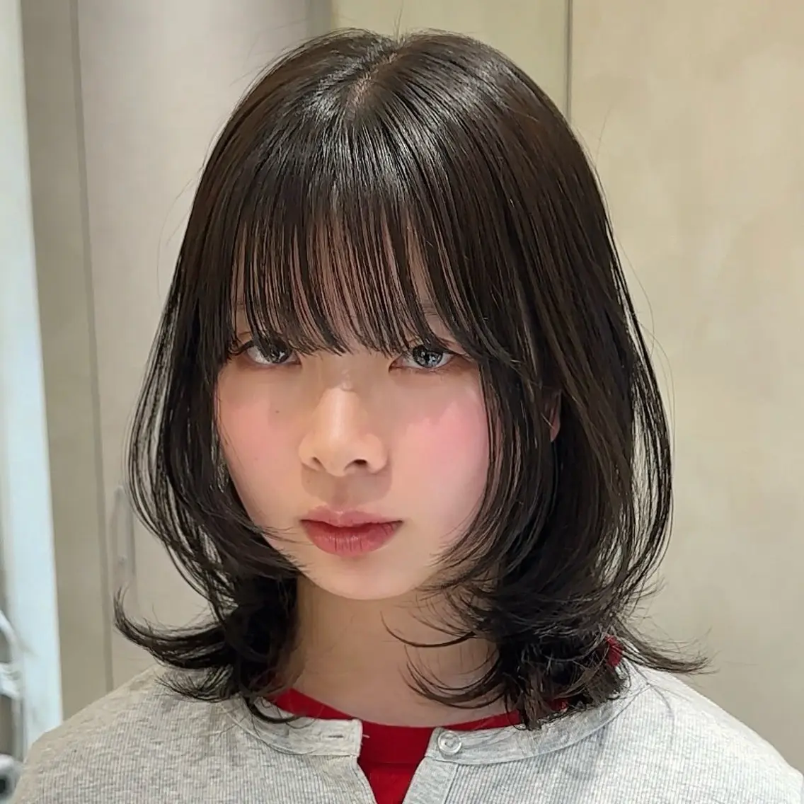 ショート カラー カット ヘアカラー トリートメント 原宿/韓国ボブ /くびれボブ/優希のヘアスタイル