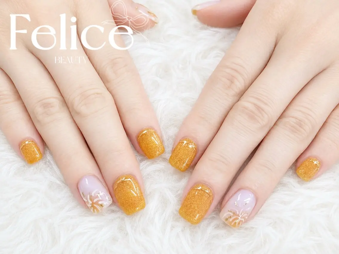 ネイル ハンドネイル Haruna Felice 春日部のネイルデザイン