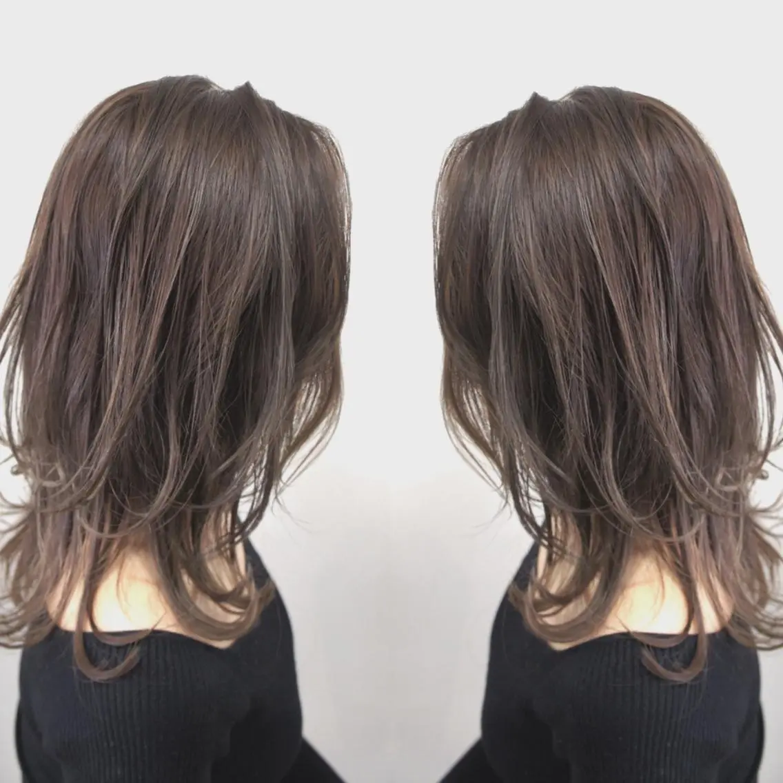セミロング 山本 茉希のヘアスタイル