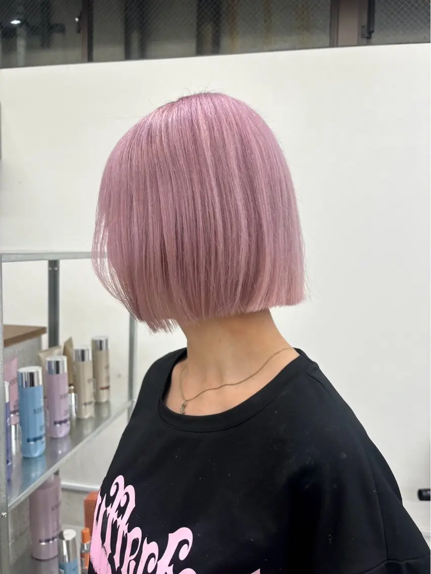 カラー ヘアカラー カット¥1100 🎀Yuri︎のヘアスタイル