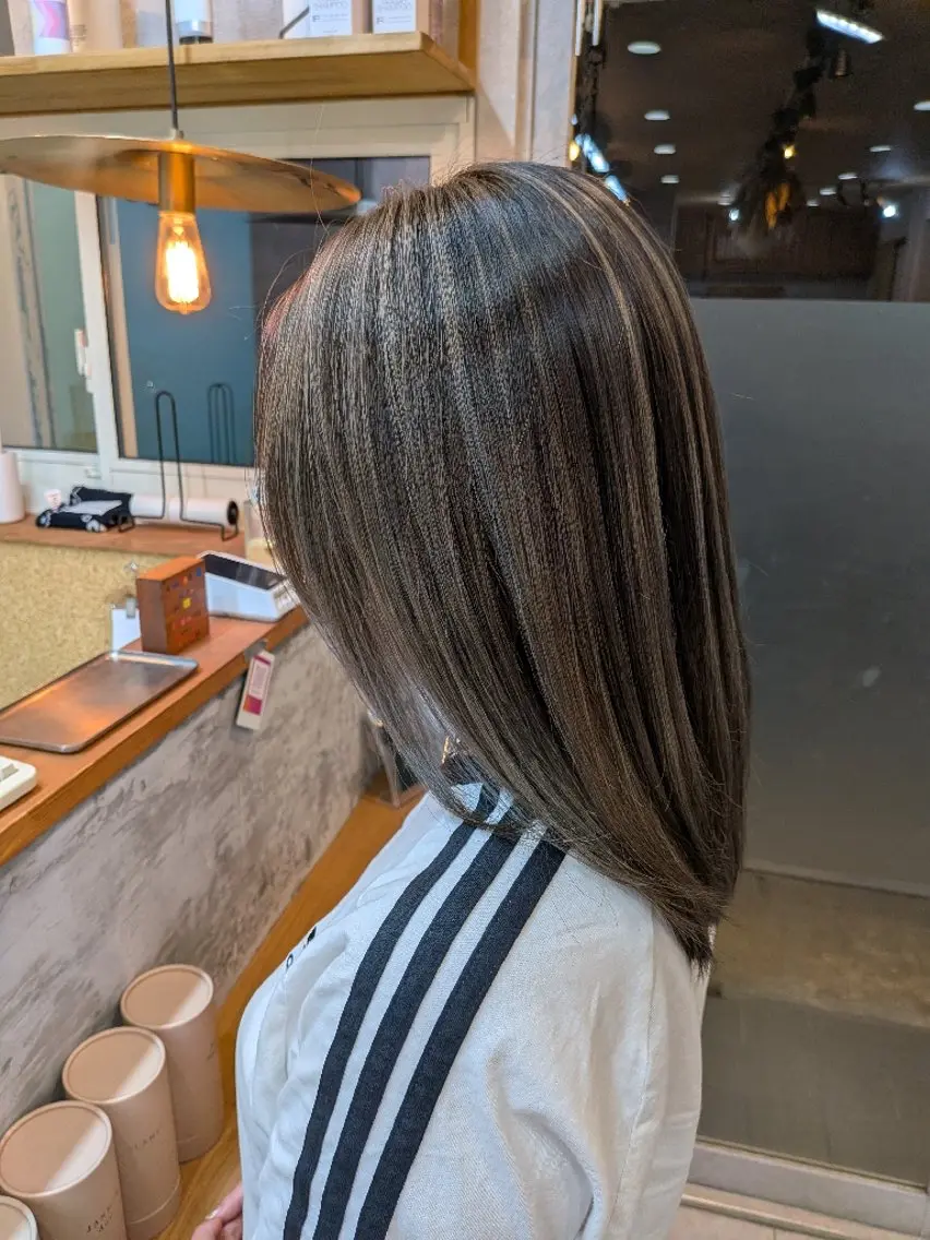ミディアム 🍀【脱芋】 tomoha🍀のヘアスタイル