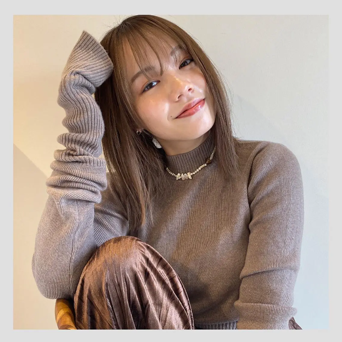 ミディアム カラー 当日予約大歓迎💗 依田瑞希のヘアスタイル
