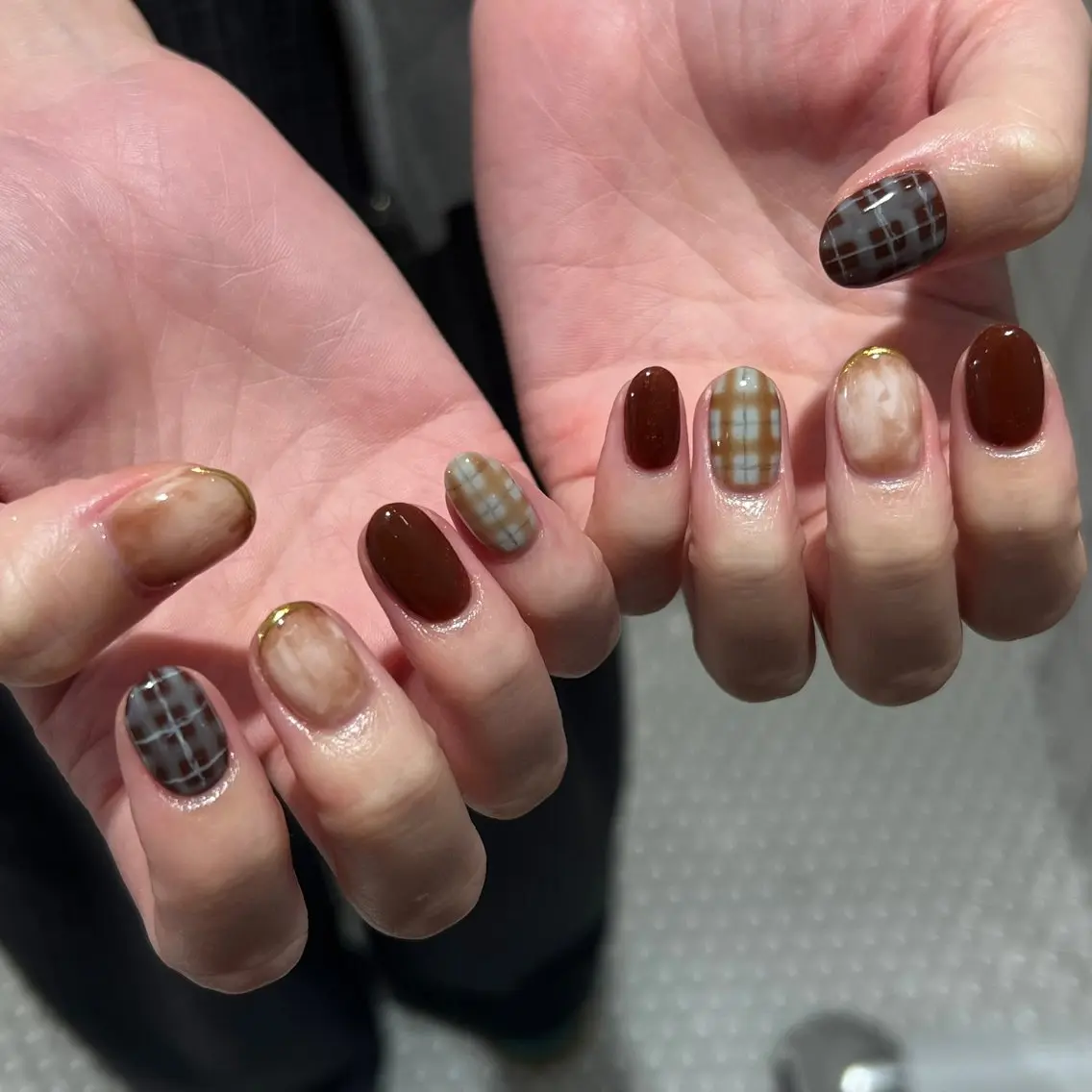 ネイル SHELLNAIL しおりのネイルデザイン