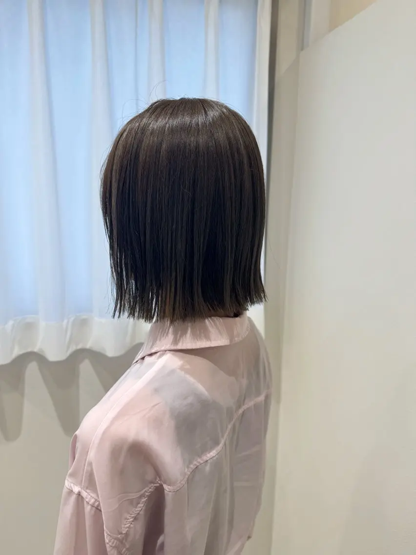 ショート カラー ボブ ボブ支持率NO1 🌈CHIKAのヘアスタイル