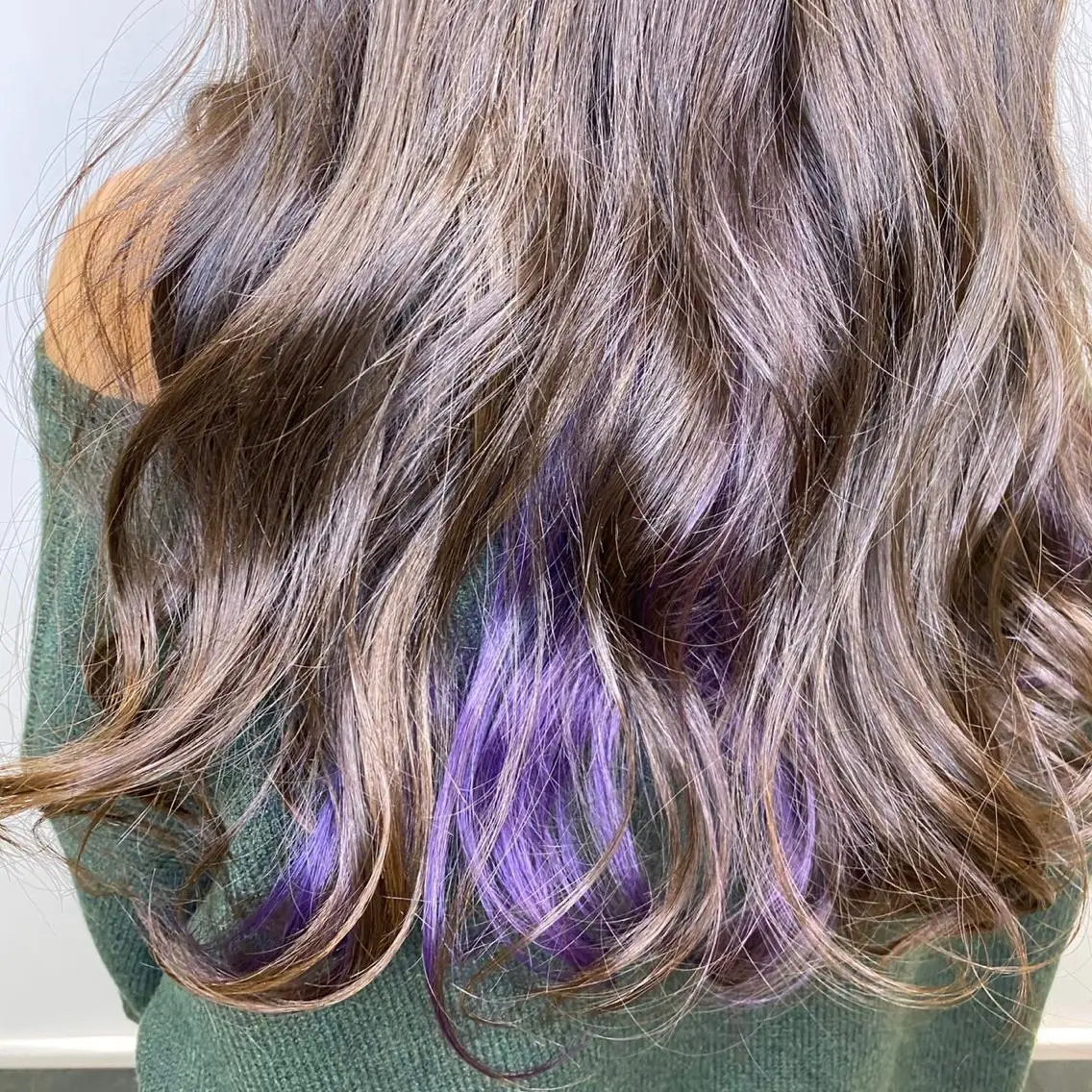 ロング レイヤー/艶髪カラー 森本くるみのヘアスタイル