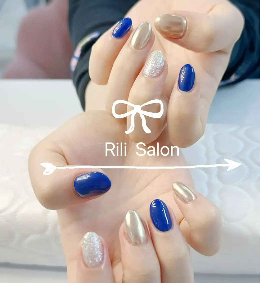 ネイル ハンドネイル Rili🌸Nail かなのネイルデザイン