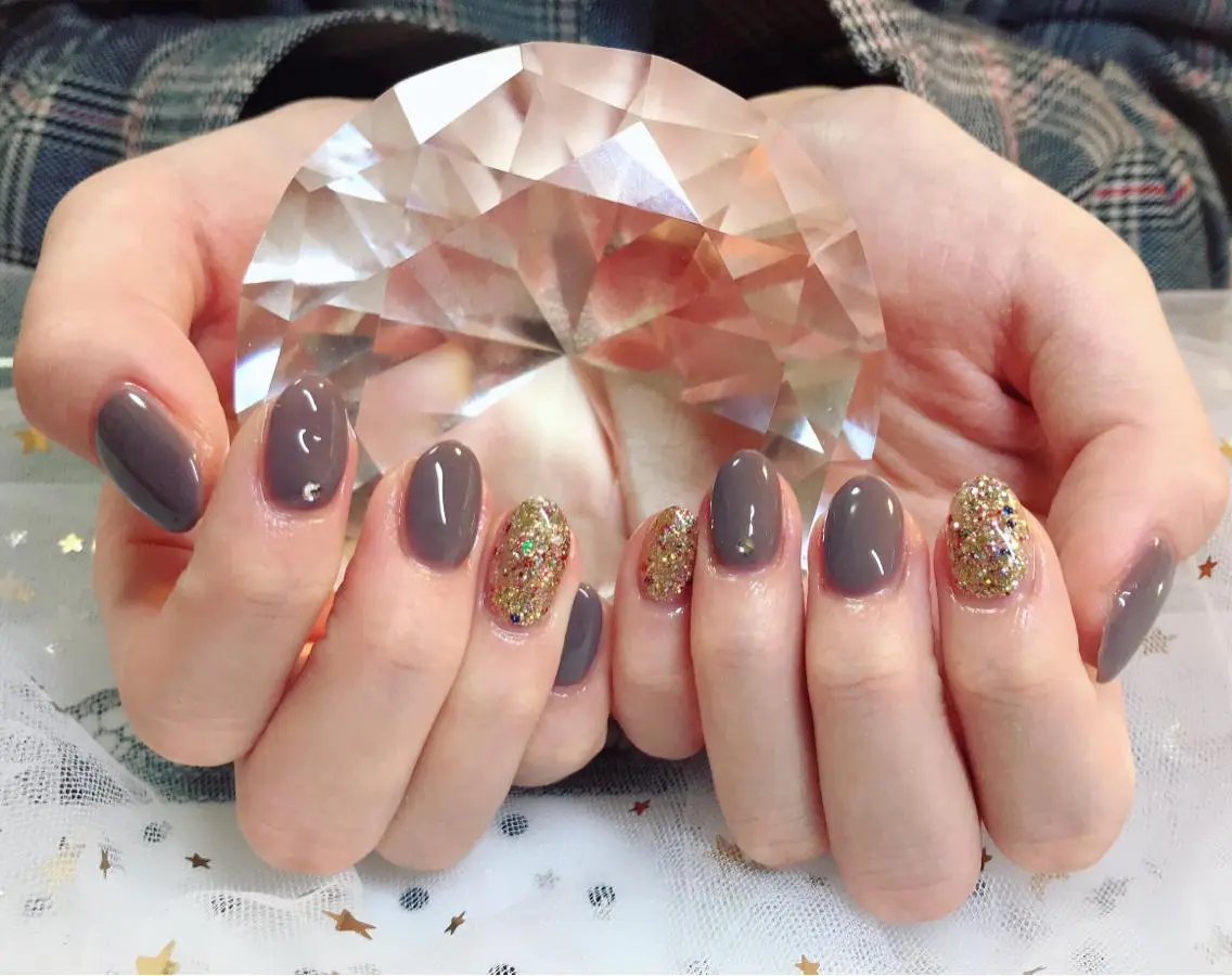 カラー ネイル Q Free nailsのネイルデザイン