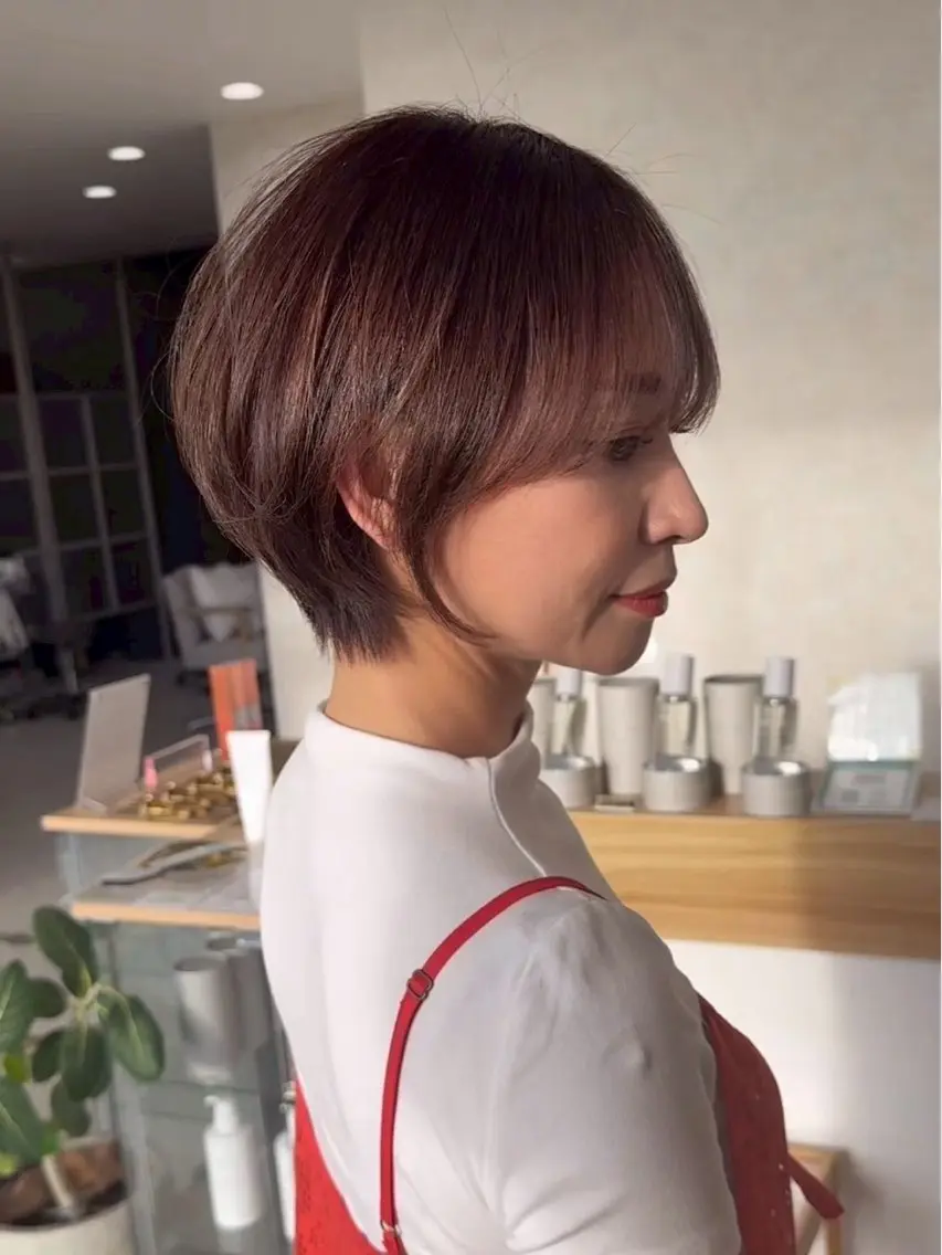 カラー 入佐 美聡のヘアスタイル