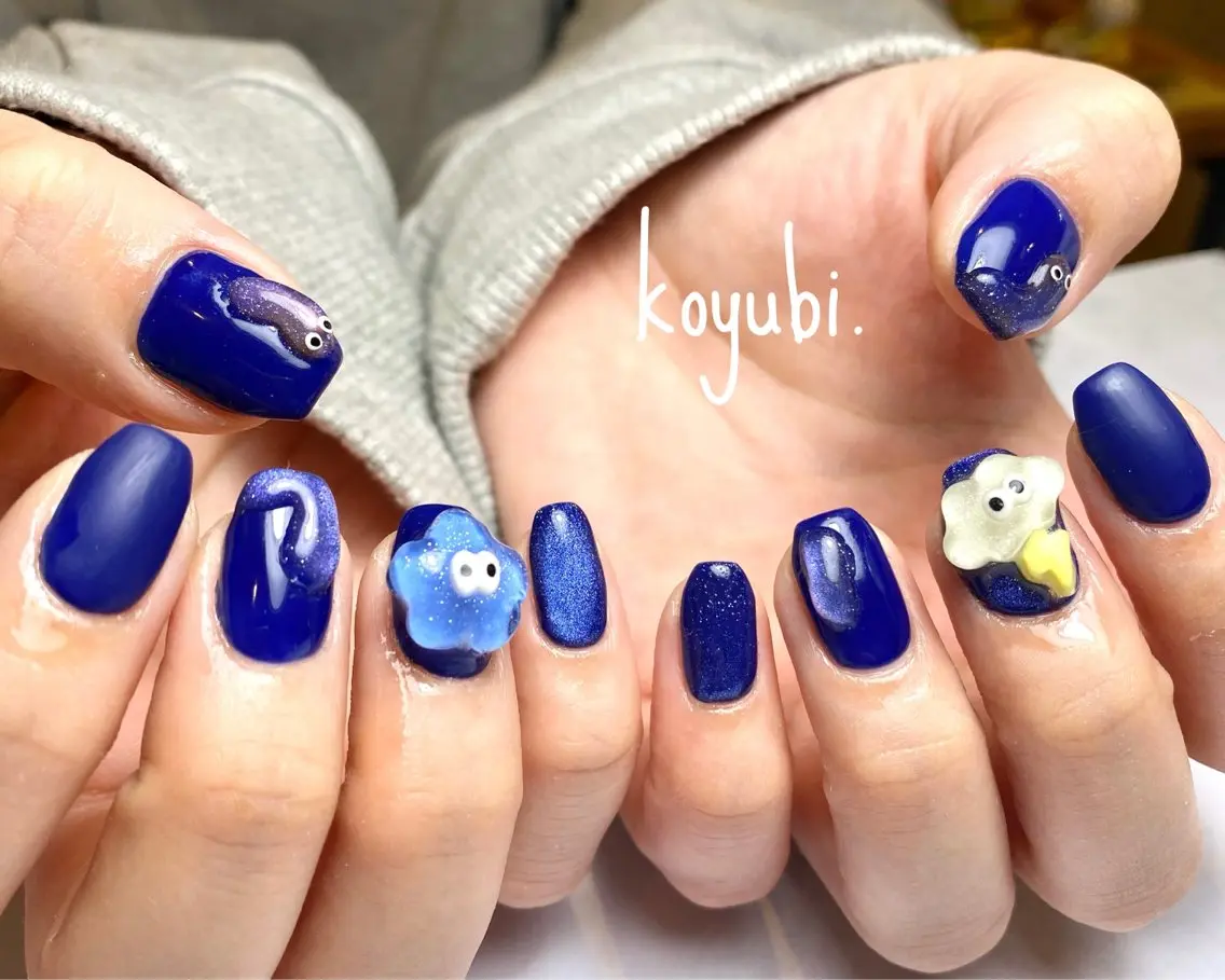 【ハンドオフなし】アートやり放題コース💅持ち込みデザイン🙆‍♀️パーツのせ放題【現金のみ】パラジェル+1100円の写真
