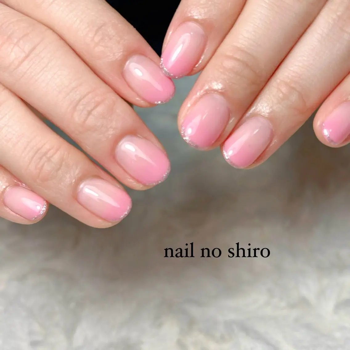 ネイル オフィスネイル ピンク ハンドネイル nail no shiro/耳つぼのその他イメージ