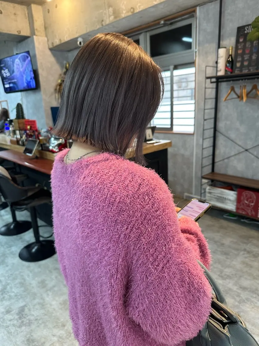 ショート 切りっぱなしボブ ショートボブ ハンサムショート 丸みショート ボブ モテ髪/ボブ/ショー ト/アダチフウトのヘアスタイル