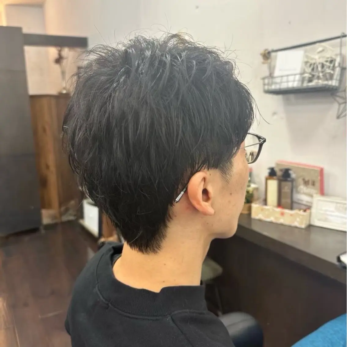 メンズ 艶感カラー✨透け感カ ラー🫧小林蕗湖のヘアスタイル