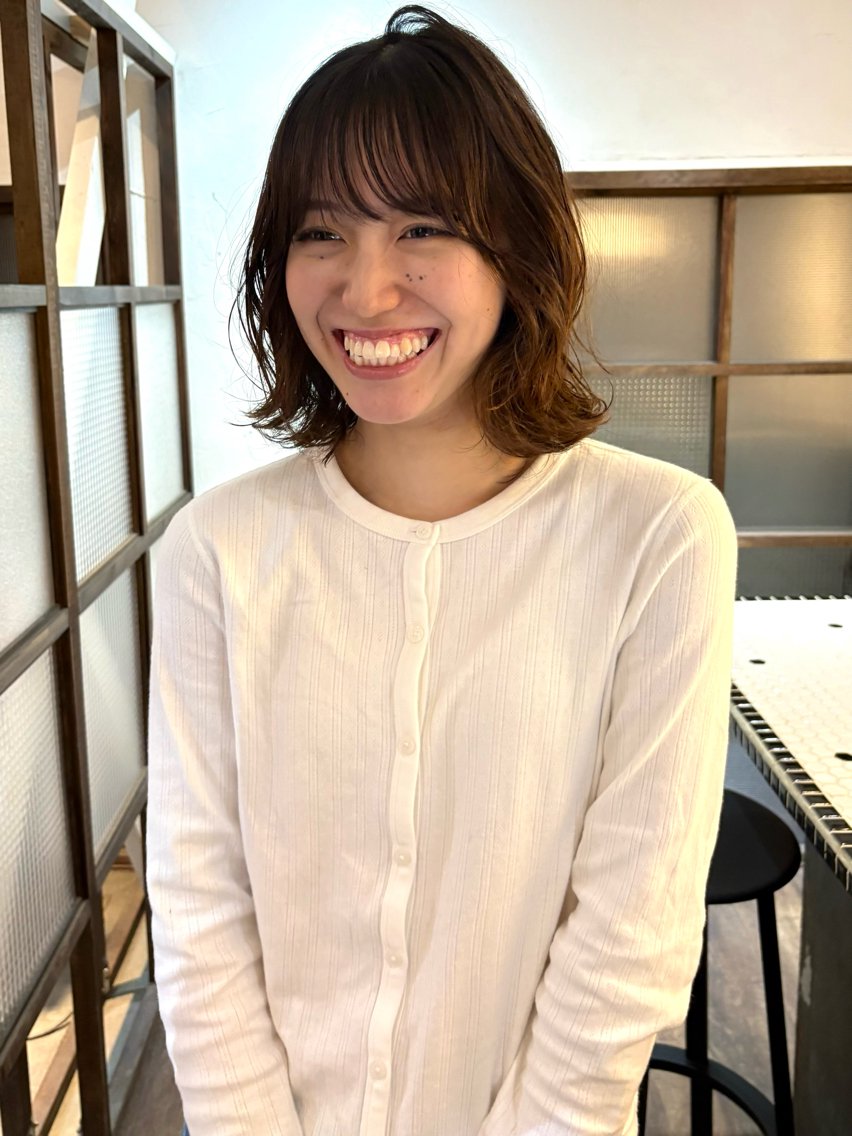 ミディアム Miyazaki Minoriのヘアスタイル