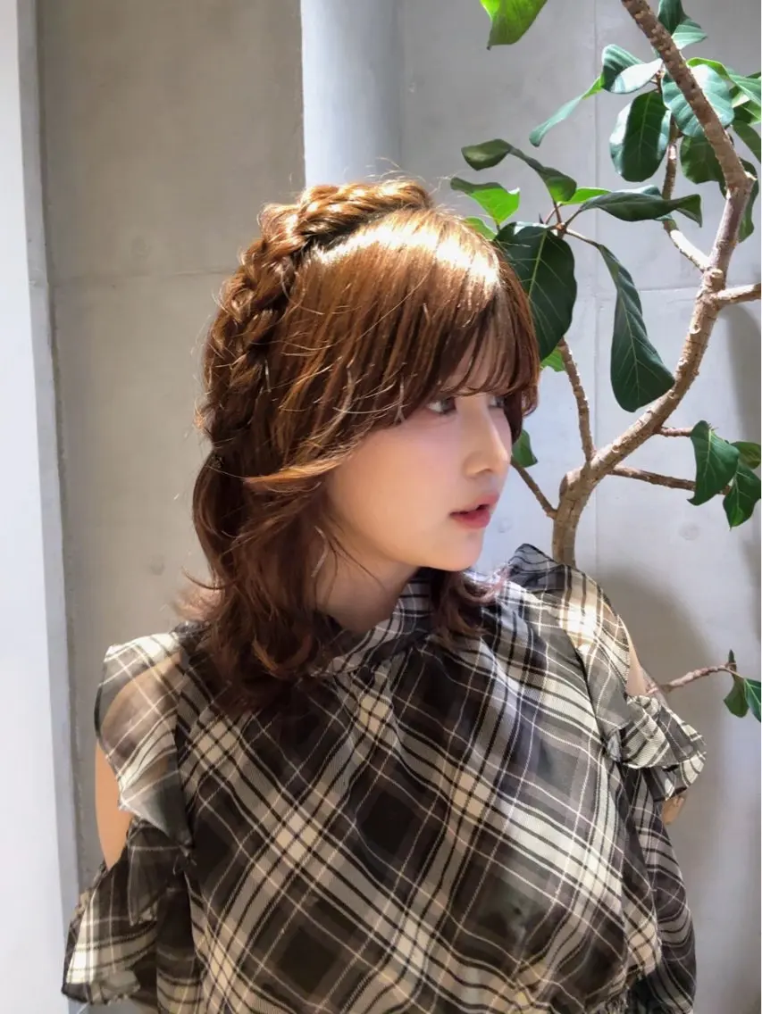 セミロング say.🫧植田 虹乃花のヘアスタイル