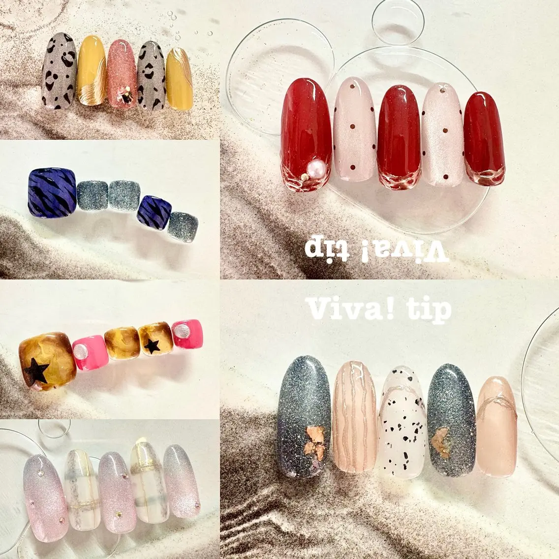 ネイル Viva!tip ビバティップネイルのネイルデザイン