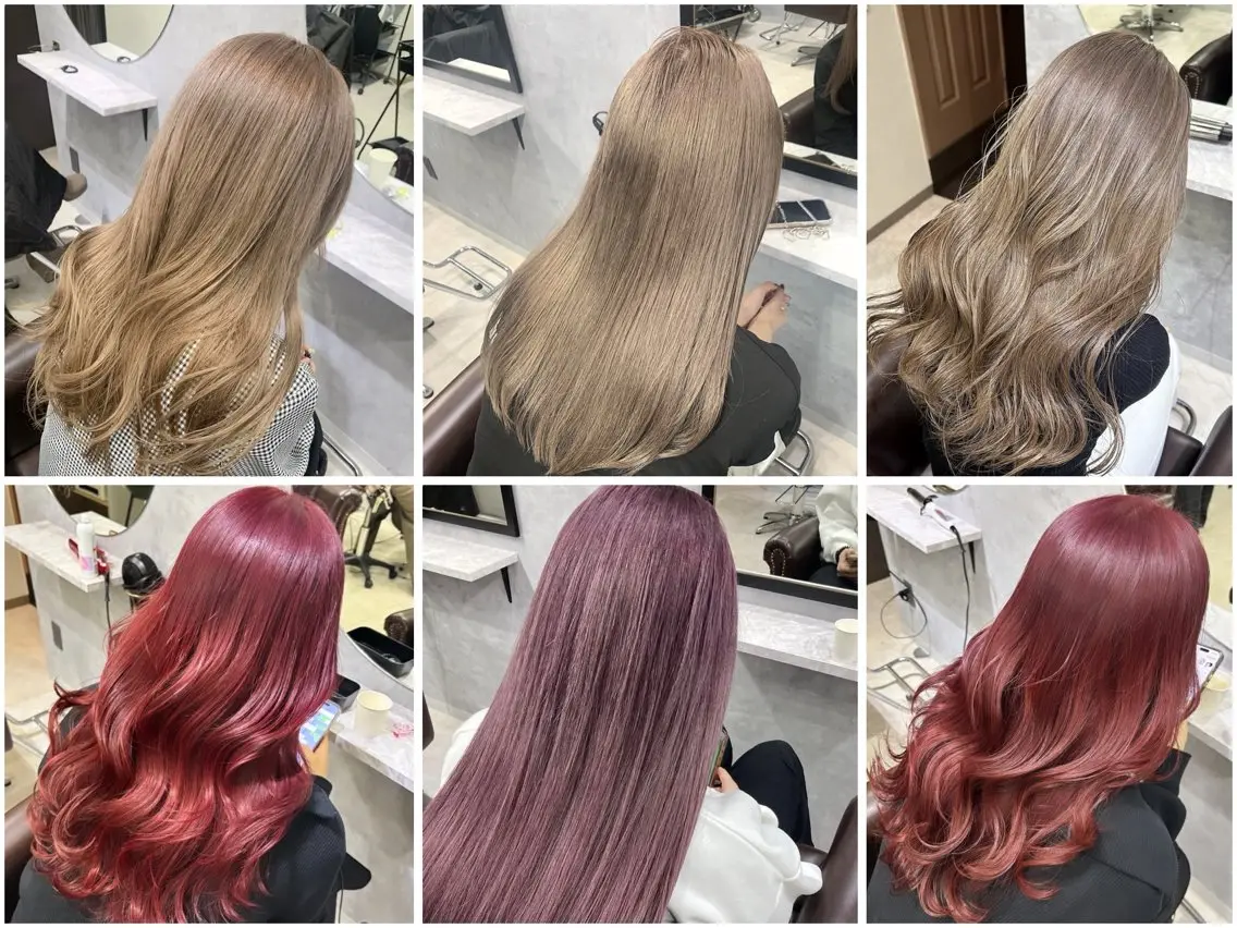 ロング カット ヘアカラー トリートメント 池袋/カラー特化🎨 ロング料金なし🩵のヘアスタイル