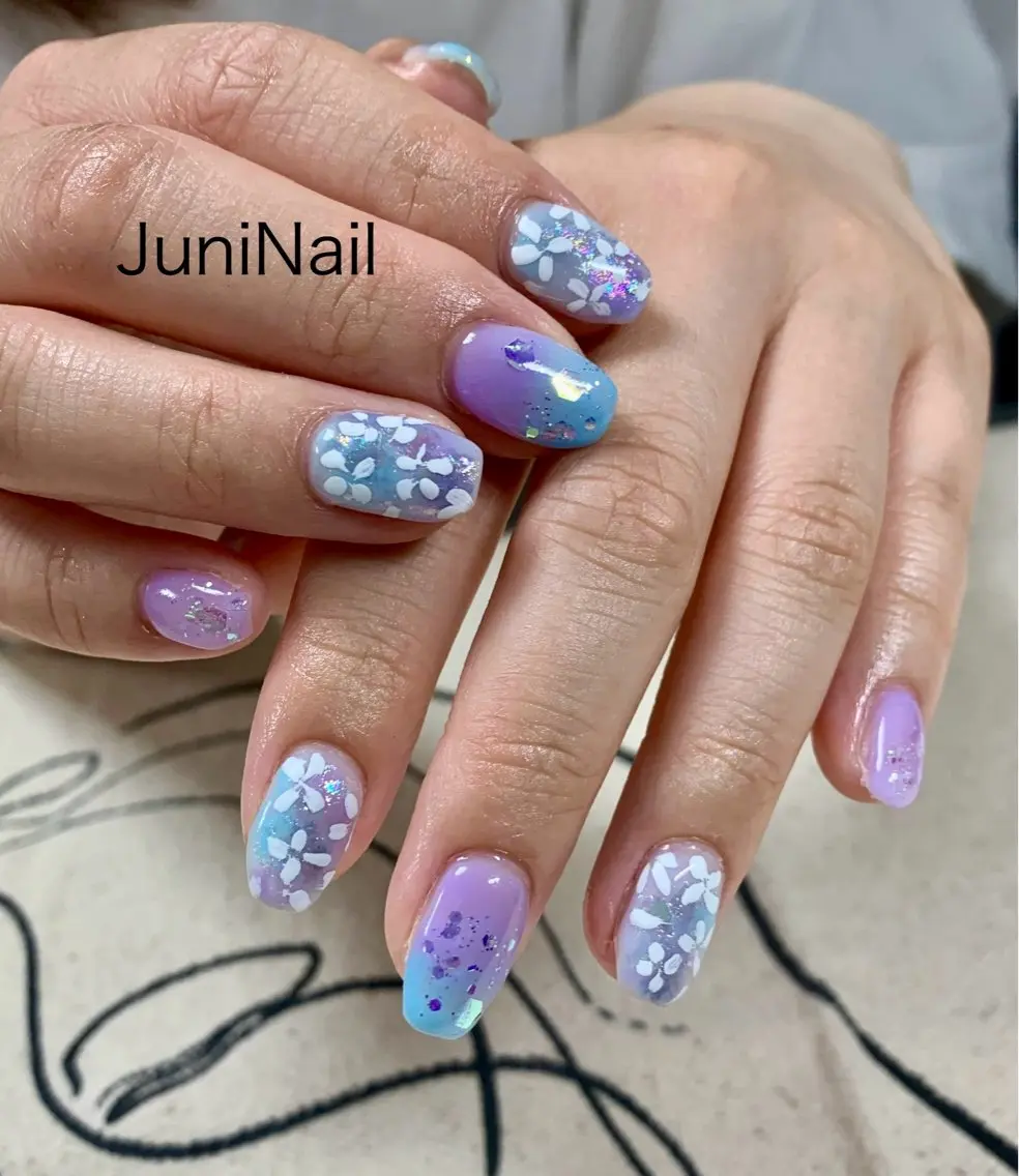 ネイル ハンドネイル JuniNail 주니네일🇰🇷suのネイルデザイン