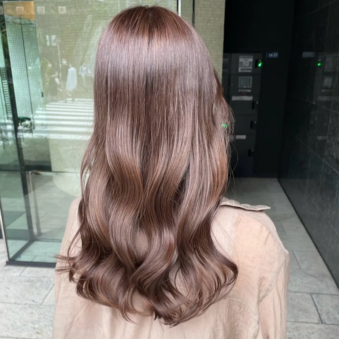 ロング カラー ヘアカラー トリートメント 🎀愛されモテ カラー🎀/moeのヘアスタイル