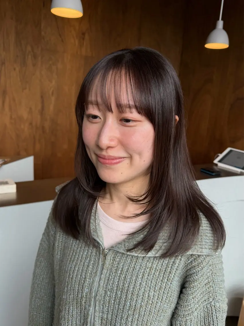 セミロング レイヤーカット cocoro /レイヤーカットのヘアスタイル