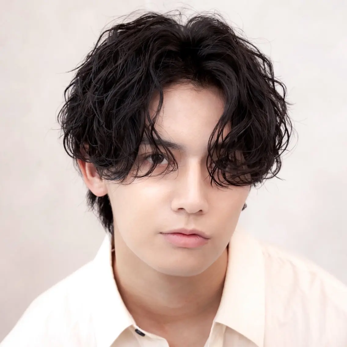 メンズ メンズパーマ 波巻きパーマ カット パーマ 【公式】Men's salonLUCEYのヘアスタイル