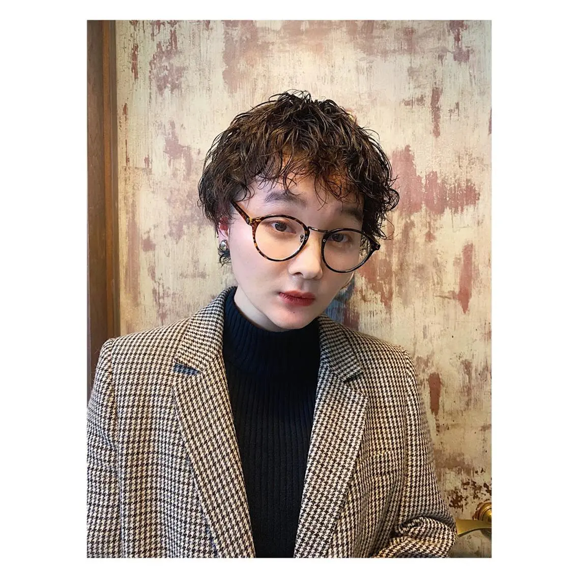 ショート パーマ パーマ ［girl］ MIKIのヘアスタイル
