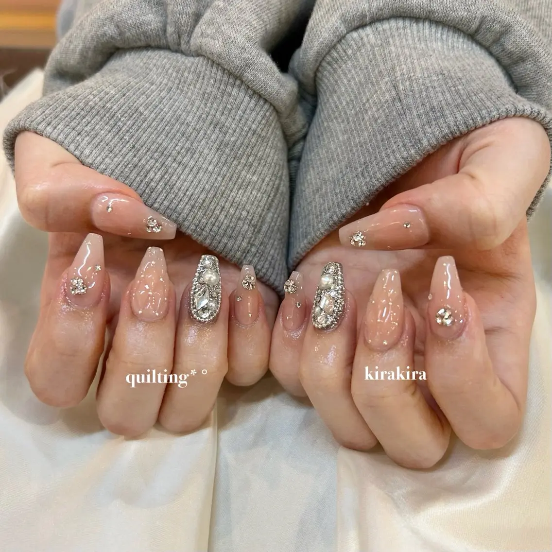 ネイル スカルプネイル LOVE NAIL SAEのネイルデザイン