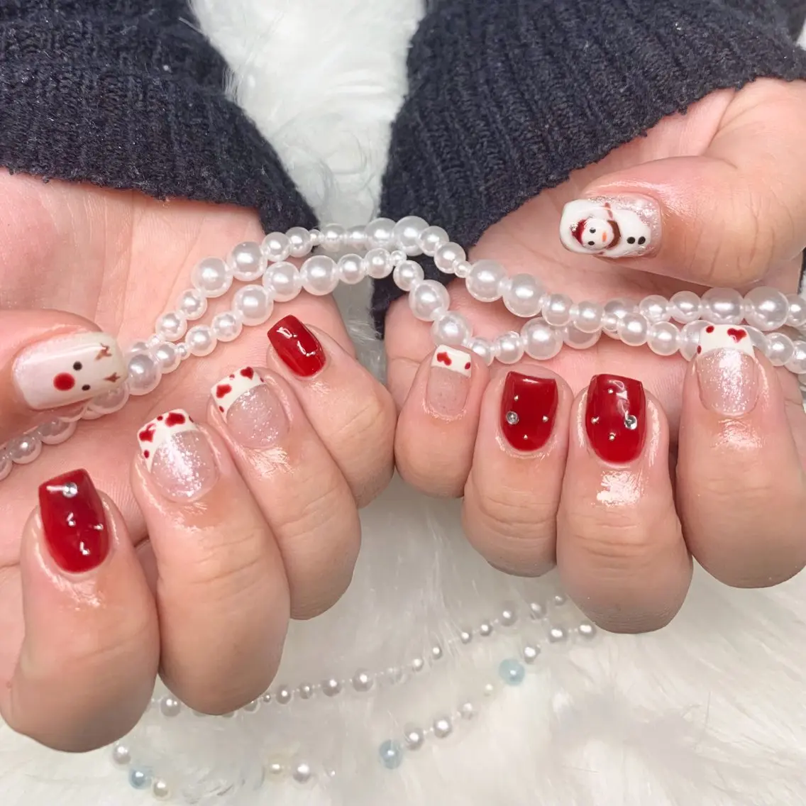 【オフあり】ジェルシンプルアート10本 持ち込みデザイン🆗の写真