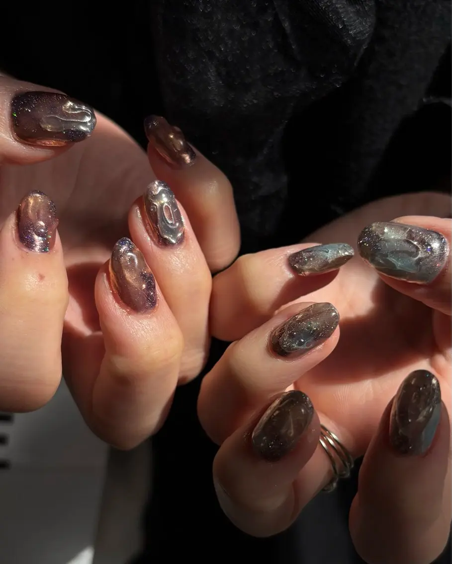 ネイル ハンドネイル 🪐富島彩夏 /海外nail🪐のネイルデザイン