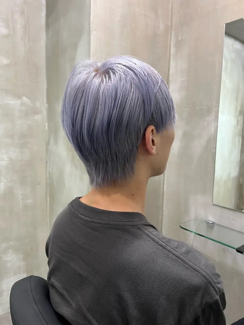 ショート カラー メンズ ✂️ショート指名 No.1　鍋田　貴大のヘアスタイル