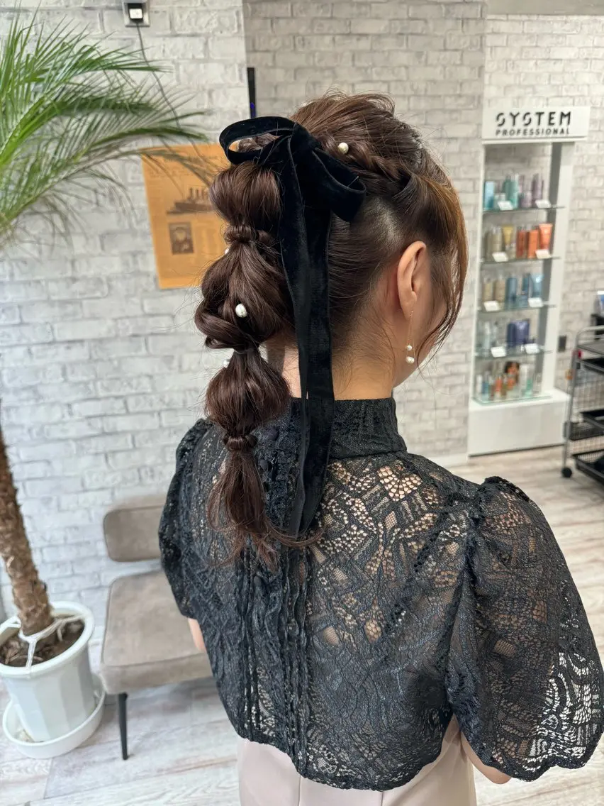 💖✨特別な日に✨イベントヘアセット💖の写真