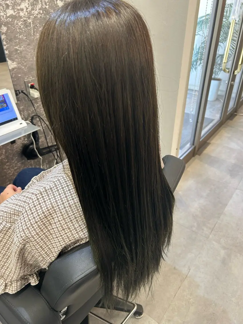 ロング ヘアカラー Agu/ㅤ⠀ ななみんのヘアスタイル