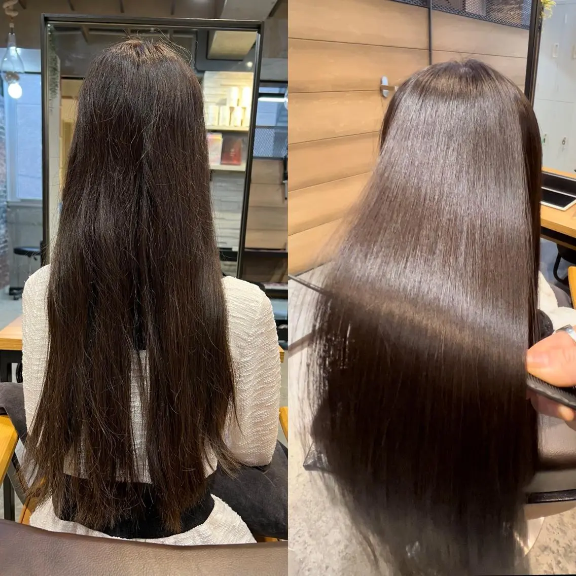 ロング カラー 髪質改善 トリートメント 当日予約OK⭕️ 佐藤太一のヘアスタイル