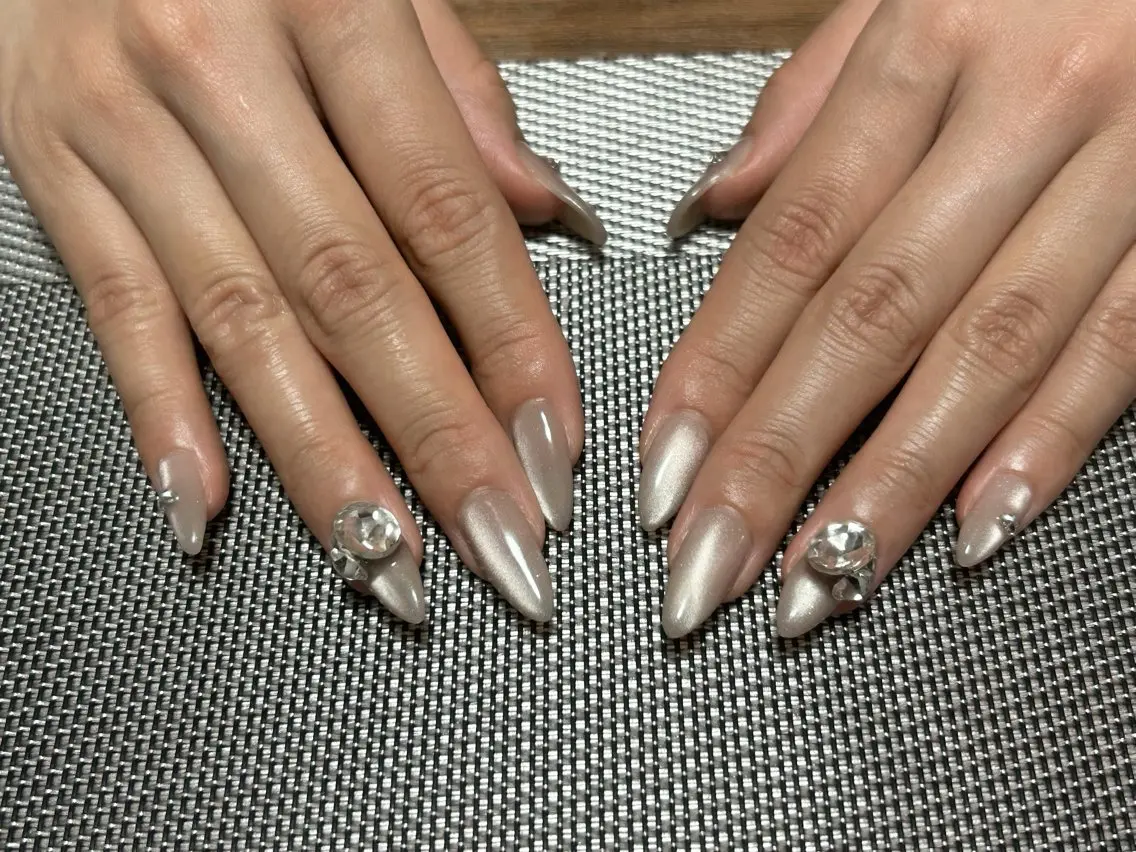 ネイル ストーンネイル ハンドネイル i nailのネイルデザイン