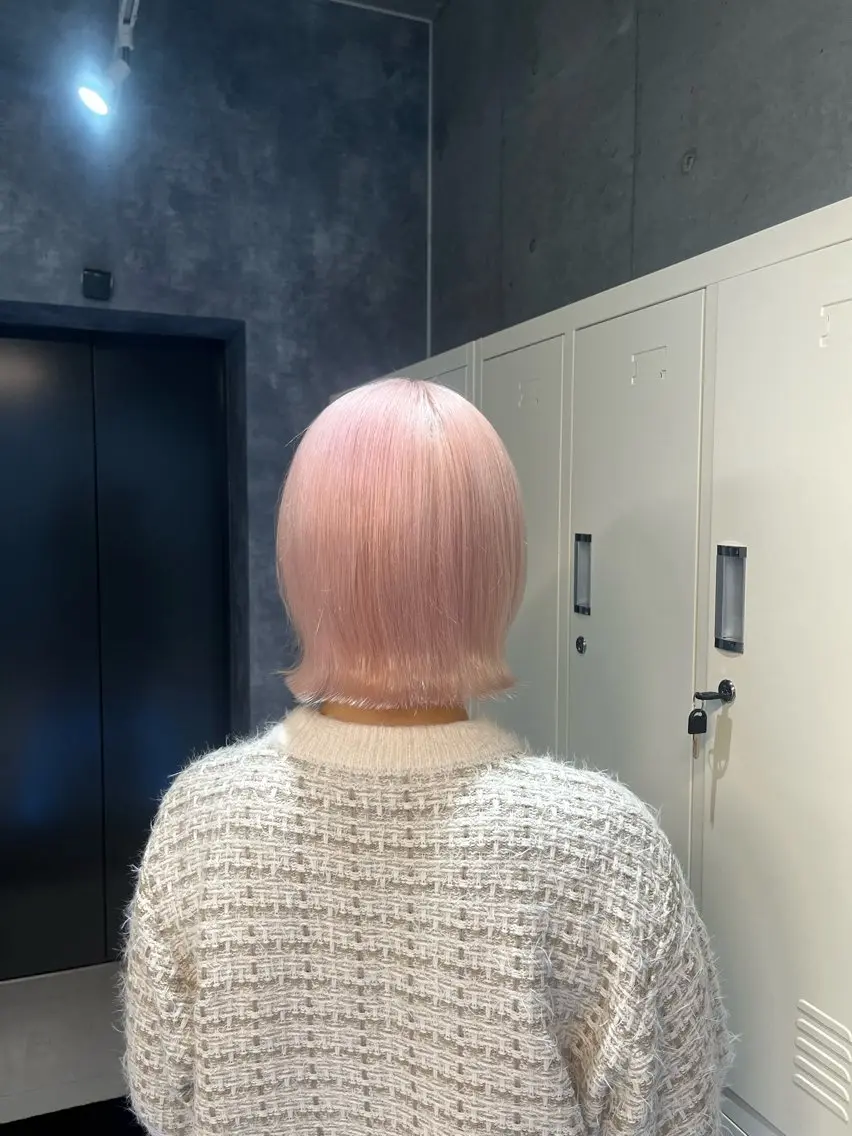 カラー pink hair 🩷mayu🩷のヘアスタイル