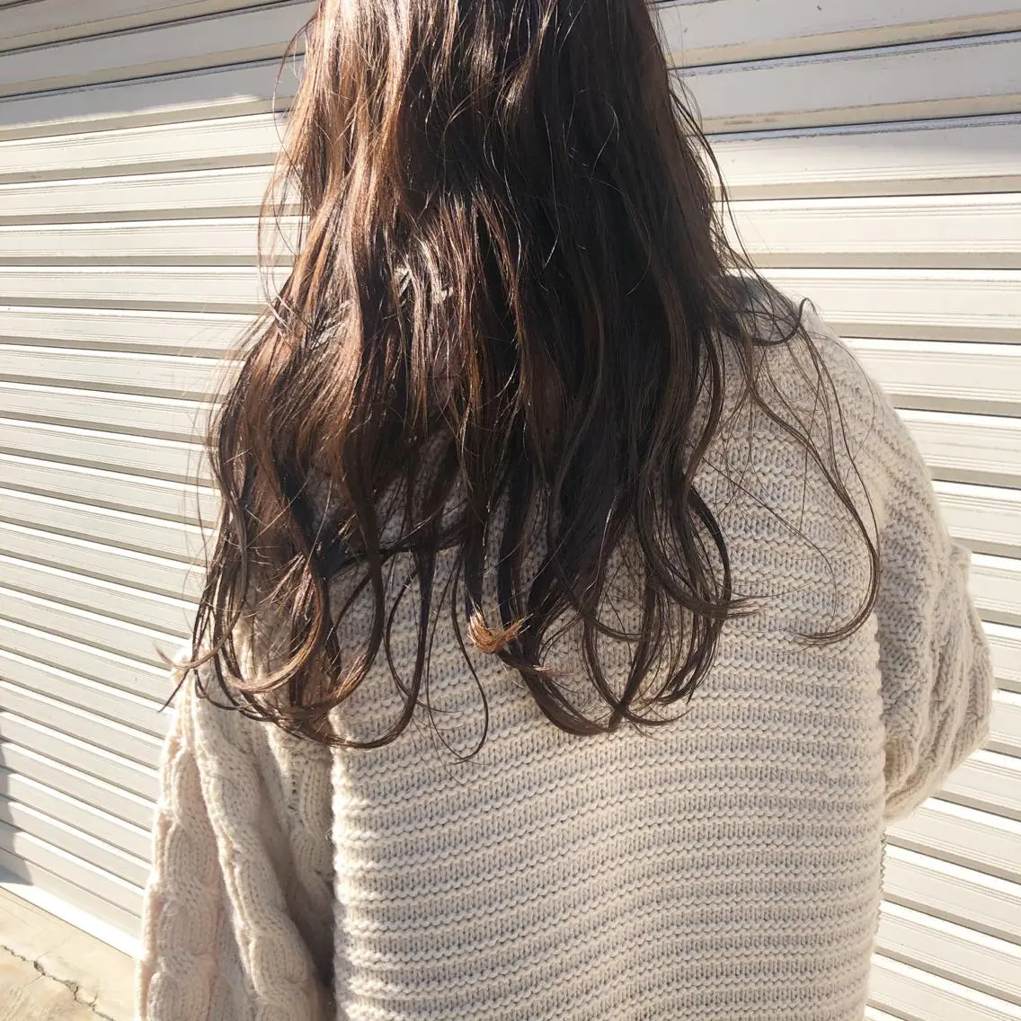 カラー ヘアカラー 大山 茶子のヘアスタイル