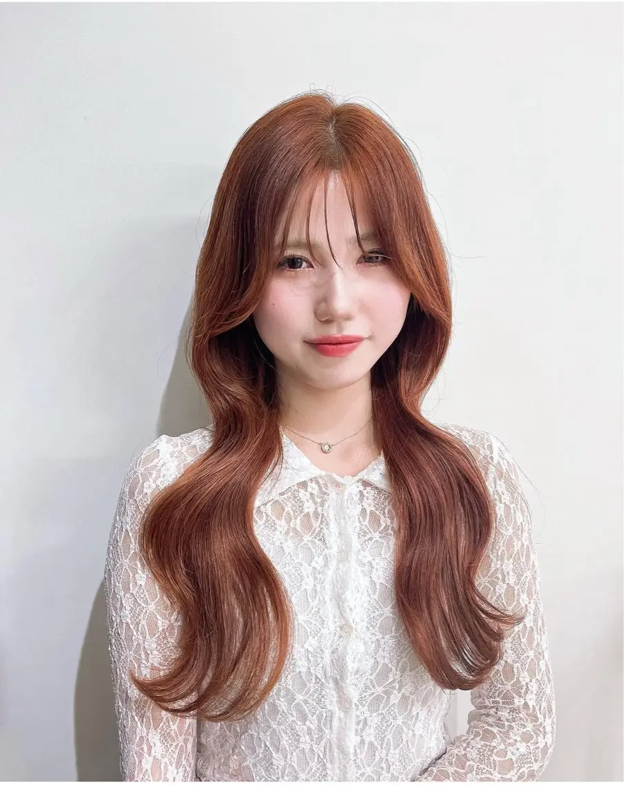 ロング パーマ 林本 来夢のヘアスタイル