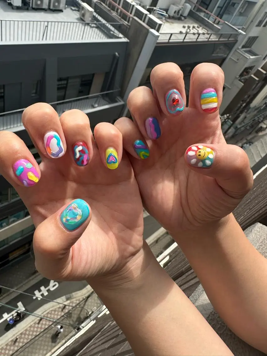 アートやり放題💅❤️【おまかせ🆗持ち込みOK👑パーツ付き】<120分>の写真