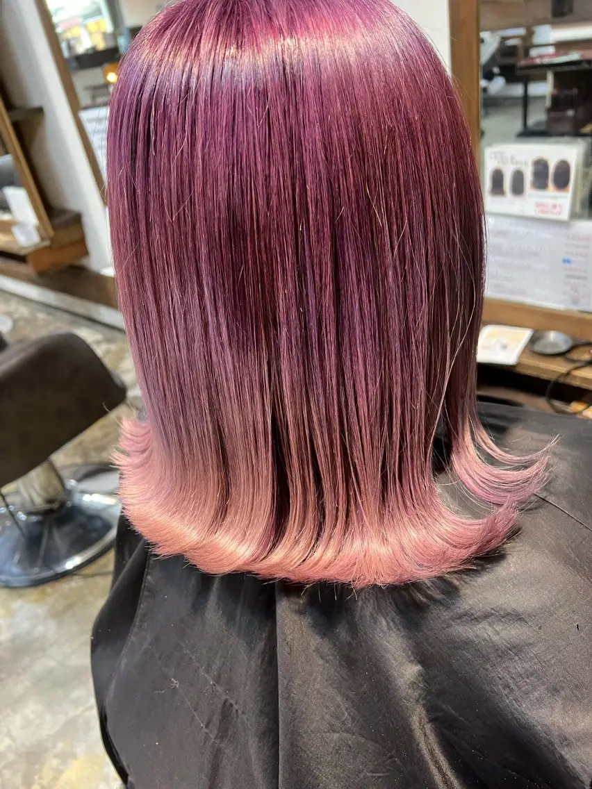 ショート カラー カット ヘアカラー トリートメント joliefille 高石店☘️熊澤丈将のヘアスタイル