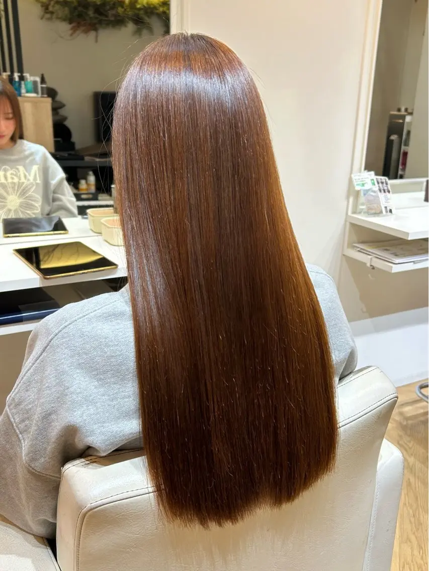 ロング MAISON ema 🩵笹野 希里香のヘアスタイル